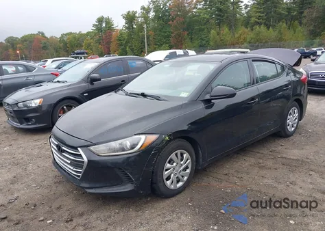 2018 Hyundai Elantra Se from USA, damaged, VIN 5NPD74LF6JH351746